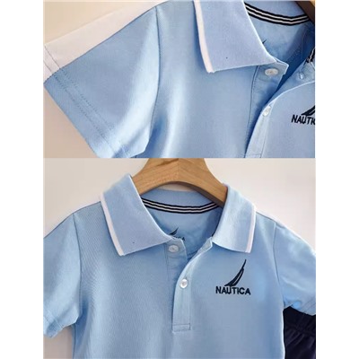 Хлопковый костюм для мальчиков на лето