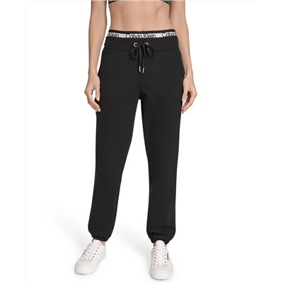 Calvin Klein Women's Performance Logo Stripe Jogger Sweatpants
