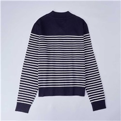 Простой шерстяной кардиган в тонкую полоску МАКС МАР*А