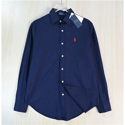 Женская хлопковая рубашка с длинным рукавом ( 7 цветов) РАЛЬ*Ф Л