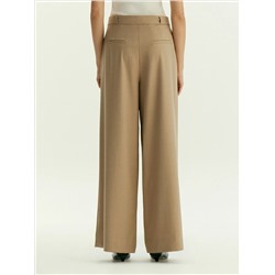 Брюки широкого кроя с добавлением шерсти, D460/ant