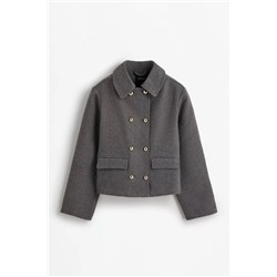 Cazadora paño botones dorados