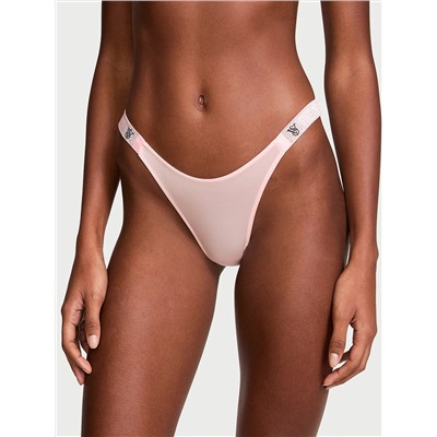 Scattered Shine Strap Brazilian Panty
