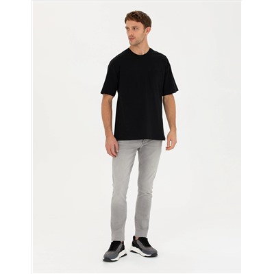 Siyah Comfort Fit Tişört