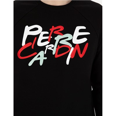 Siyah Regular Fit Sweatshirt