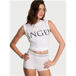 Angel Essentials Cotton Oversized Tee