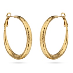 Серьги Конго (покрытие золото), Есть комплект