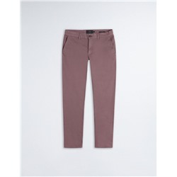 Slim Fit Twill Trousers, Men, Light Brown
