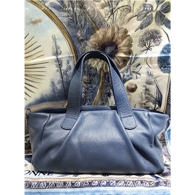 Сумка жен. натуральная кожа арт 8211  Размер: 29*10*17 см Синий