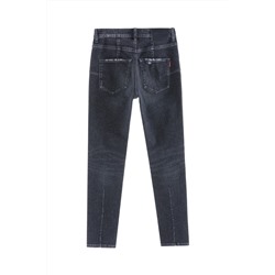 Vaquero skinny fit push-up Negro
