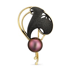 Брошь серебряная 925 арт.56828Y2B