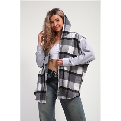 Рубашка толстовка на молнии женская РТЖКК-01