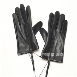 BIMB*A Y LOL*A женские кожаные перчатки с застежкой - молнией, экспорт. Цена на оф сайте 85 💶