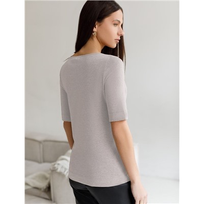 Джемпер  из премиального хлопка с эластаном