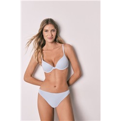 Sujetador push up algodón azul GORGEOUS