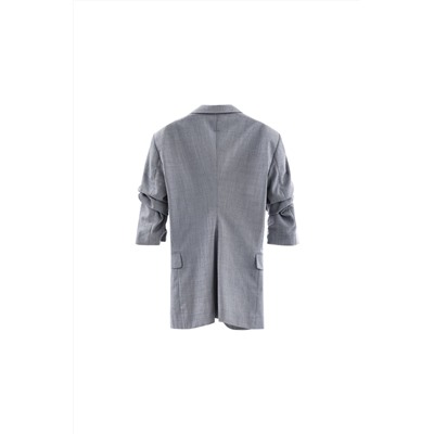 Chaqueta de lana Gris