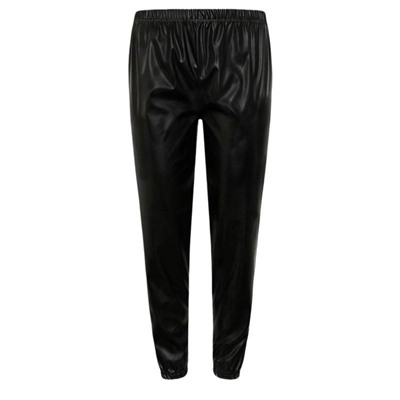 Женские брюки из эко кожи Plus Size