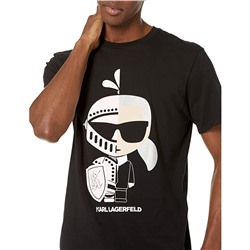 Karl Lagerfeld Paris In Armor Split Logo Tee
