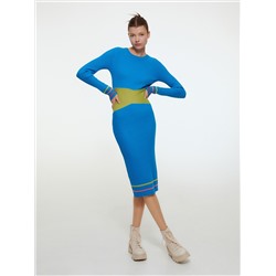 Kleid aus Garn mit hohem Viskoseanteil