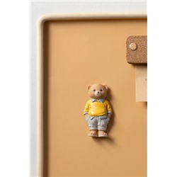 Champ Bear Magnet - Sarı - 4x8 cm