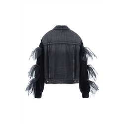 Chaqueta vaquera Negro
