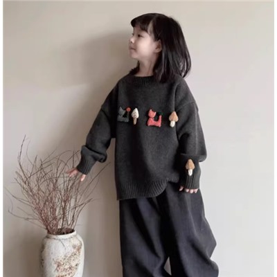 Свитер для девочек. Тренд 2026