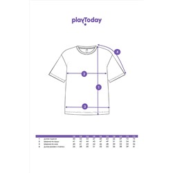 Футболка PLAYTODAY, 1130947