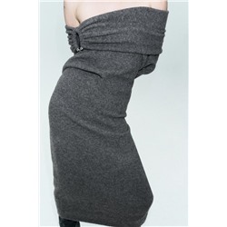 FEW ITEMS LEFT DRAPED KNIT DRESS