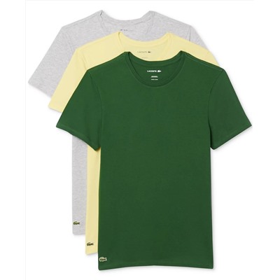 Lacoste Men's 3-Pk. Slim Fit Crewneck T-Shirts
