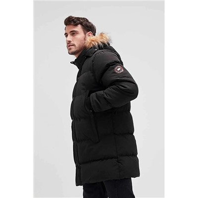 Bad Bear Erkek Mont Kaban Pathfınder Coat B-1 Erkek Mont 20.02.13.2022-1SIYAH
