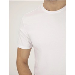 Beyaz Slim Fit Basic Tişört