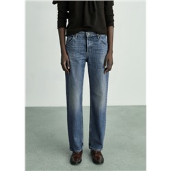 Jeans rectos tiro medio