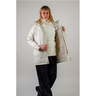 Демисезонная парка 2в1, арт. 1086