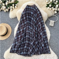 Шифоновая многослойная юбка-макси  6 цветов