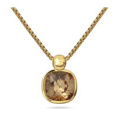 Кулон Триумф (кристаллы SW мед 12мм; покрытие золото) 50-55см, Есть комплект