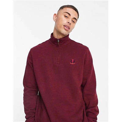 Мужской свитшот с воротником-стойкой Chap*s  Экспорт