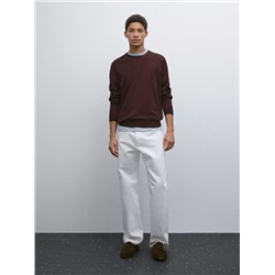 Мужской  свитер тонкой вязки  МАССИМО Д