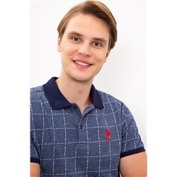 Erkek Lacivert Polo Yaka Tişört