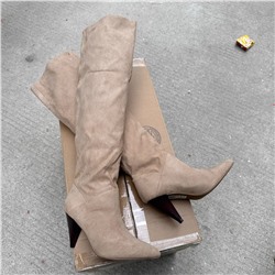 Новинка 2024.  Демисезонные ботфорты ASO*S с острым носком