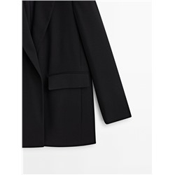 Americana traje crepe