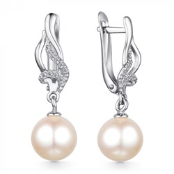 Серьги серебро 52055S1