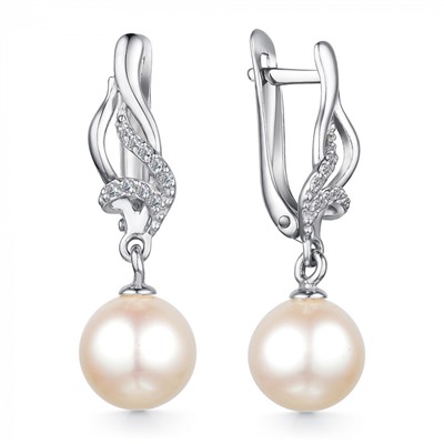 Серьги серебро 52055S1