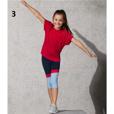 Спортивные лосины для девочек Экспорт (122-176)