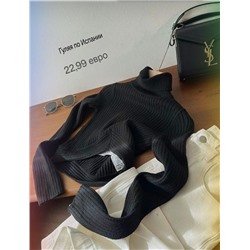 Женская укороченная водолазка с фигурным низом, экспорт  Bershk*a  Цена на бирке 29,99€