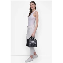 HADLEE SMALL EMBROIDERED LOGO TOTE