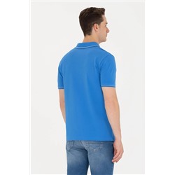 Erkek Saks Basic Polo Yaka Tişört