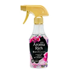 LION Кондиционер-спрей Aroma Rich Juliette, разглаживающий белье, цветочный аромат, 280 мл. бутылка
