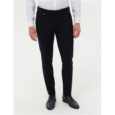 Lacivert Ex. Slim Fit Kumaş Pantolon