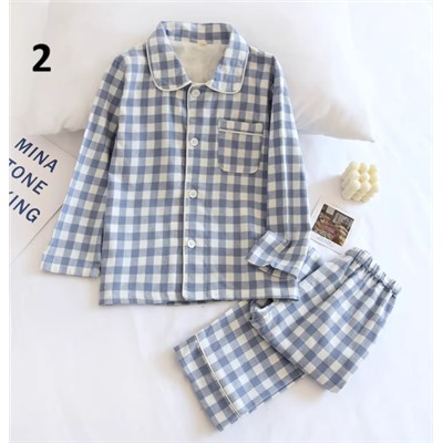 Хлопковая пижама для мальчиков и девочек