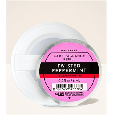 Twisted Peppermint Car Fragrance Refill